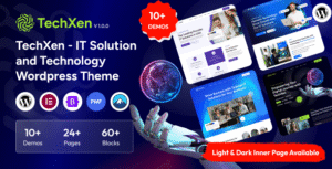 TechXen – Solução de TI e Tecnologia WordPress tema