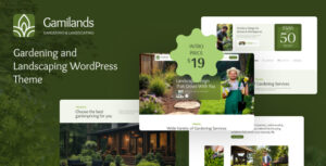 Gamilands – tema de jardinagem e paisagismo