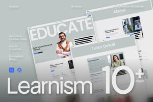 Learnism – Kit de modelos profissionais de cursos on -line