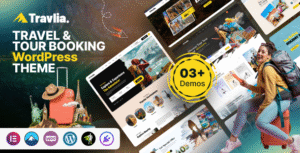 Travlia – Travel & Tour reserva o tema WordPress