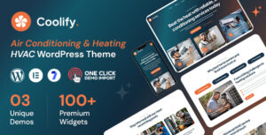 Coolify – ar condicionado e aquecimento HVAC WordPress tema