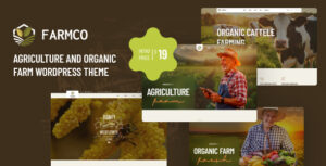 Farmco – tema agrícola e fazenda orgânica